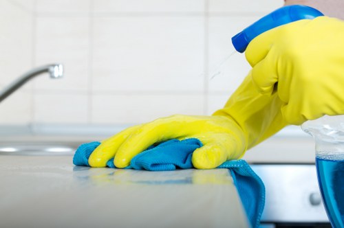 Commercial upholstery cleaning service in Crossness office seating